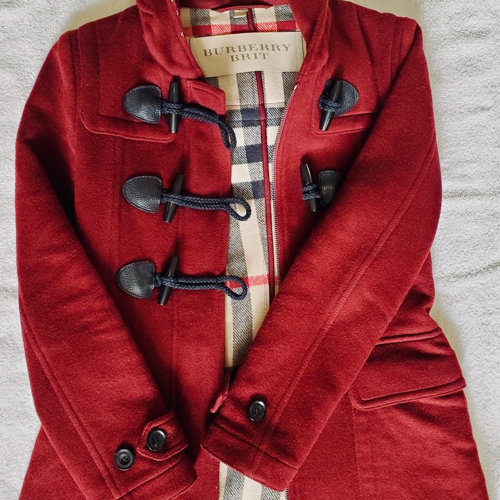 BURBERRY BRIT BLACKWELL DUFFLE COAT - Picture 3 of 13